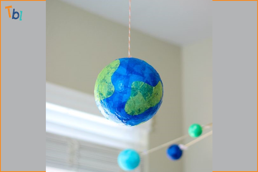 3 Cách làm quả địa cầu bằng giấy cho trẻ DIY đơn giản nhất