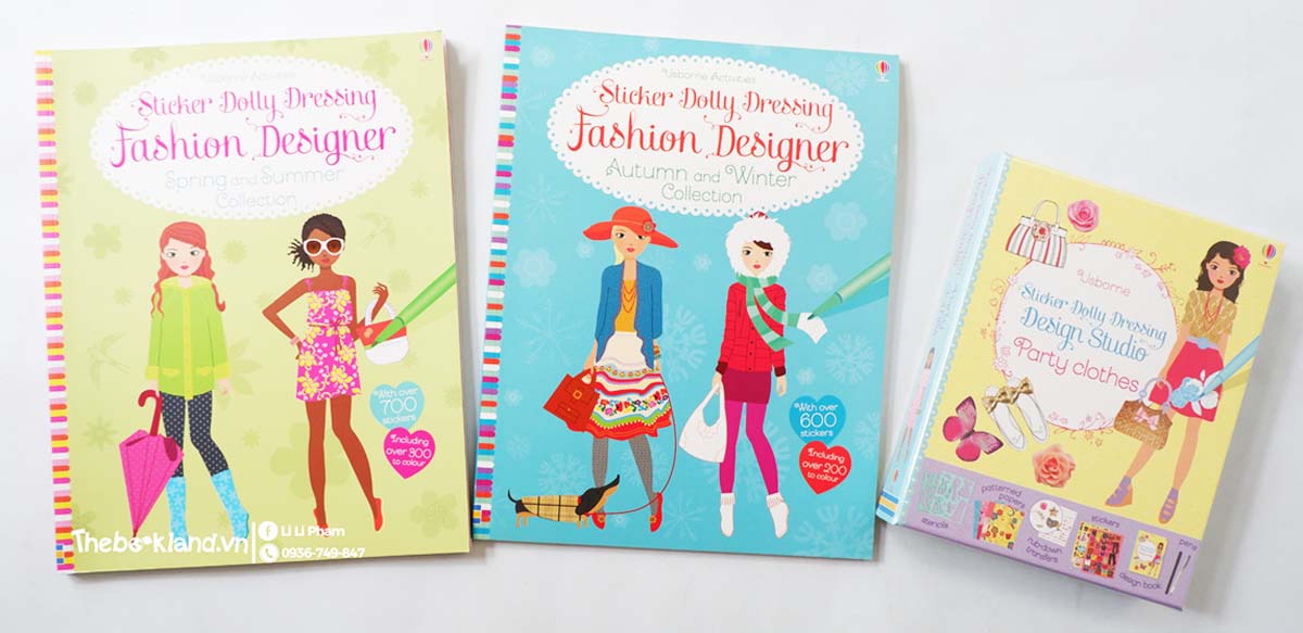 Fashion Designer Sticker (B 3 tp)