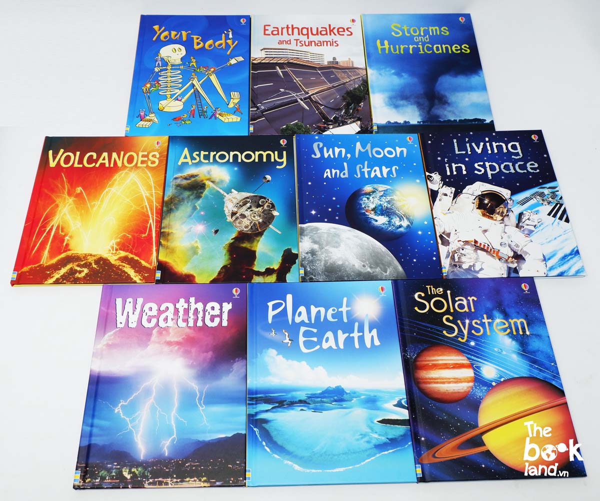 Usborne Beginners Science Collection (Boxset 10 tập)