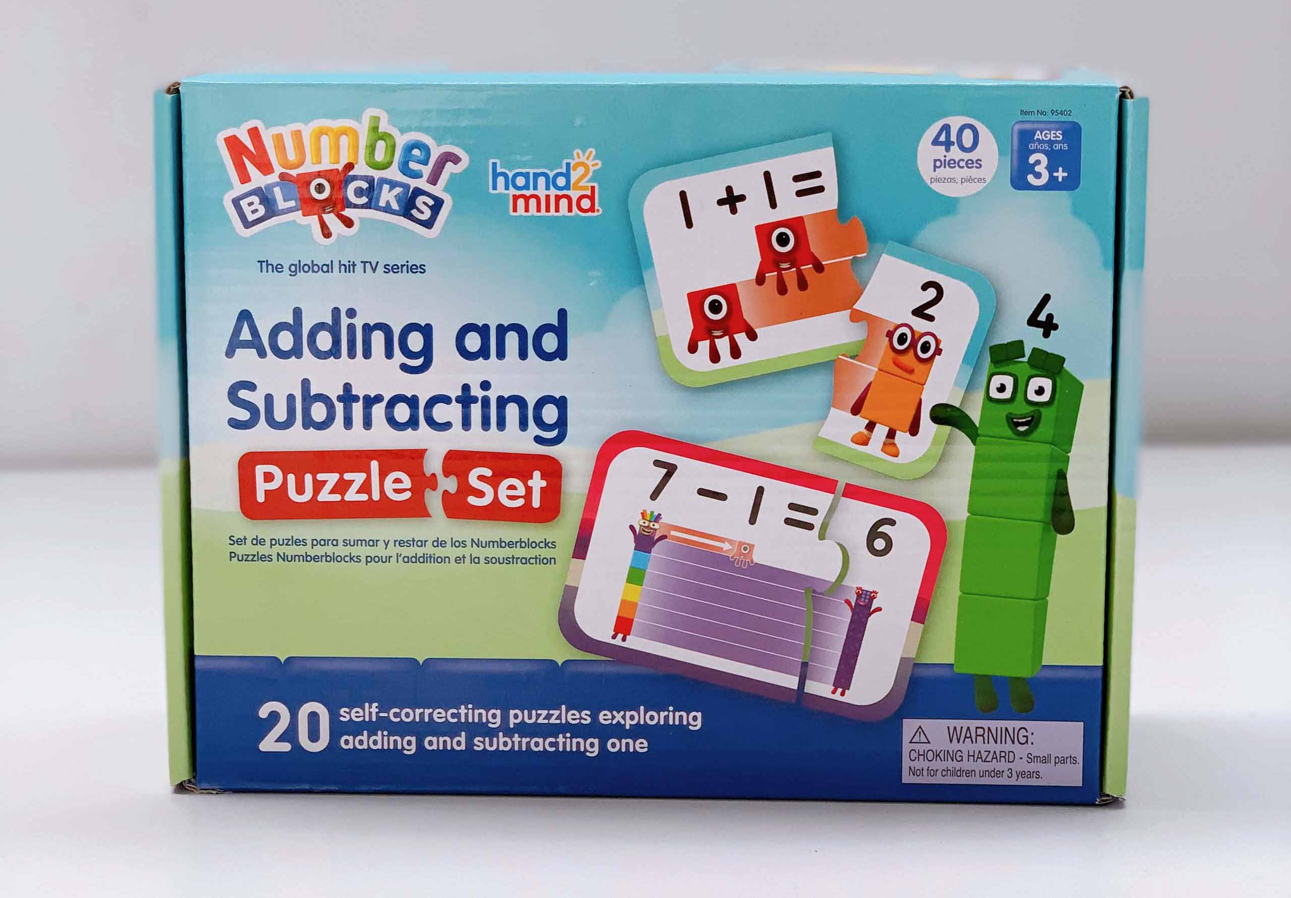 Numberblocks Adding and Subtracting Puzzle Set